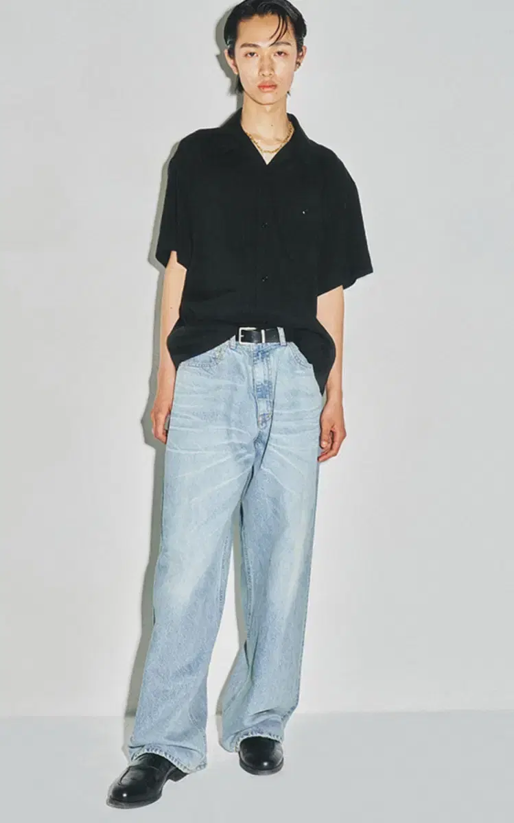 토니웩Cozy Linen Viscose Cuban-Collar Shirt