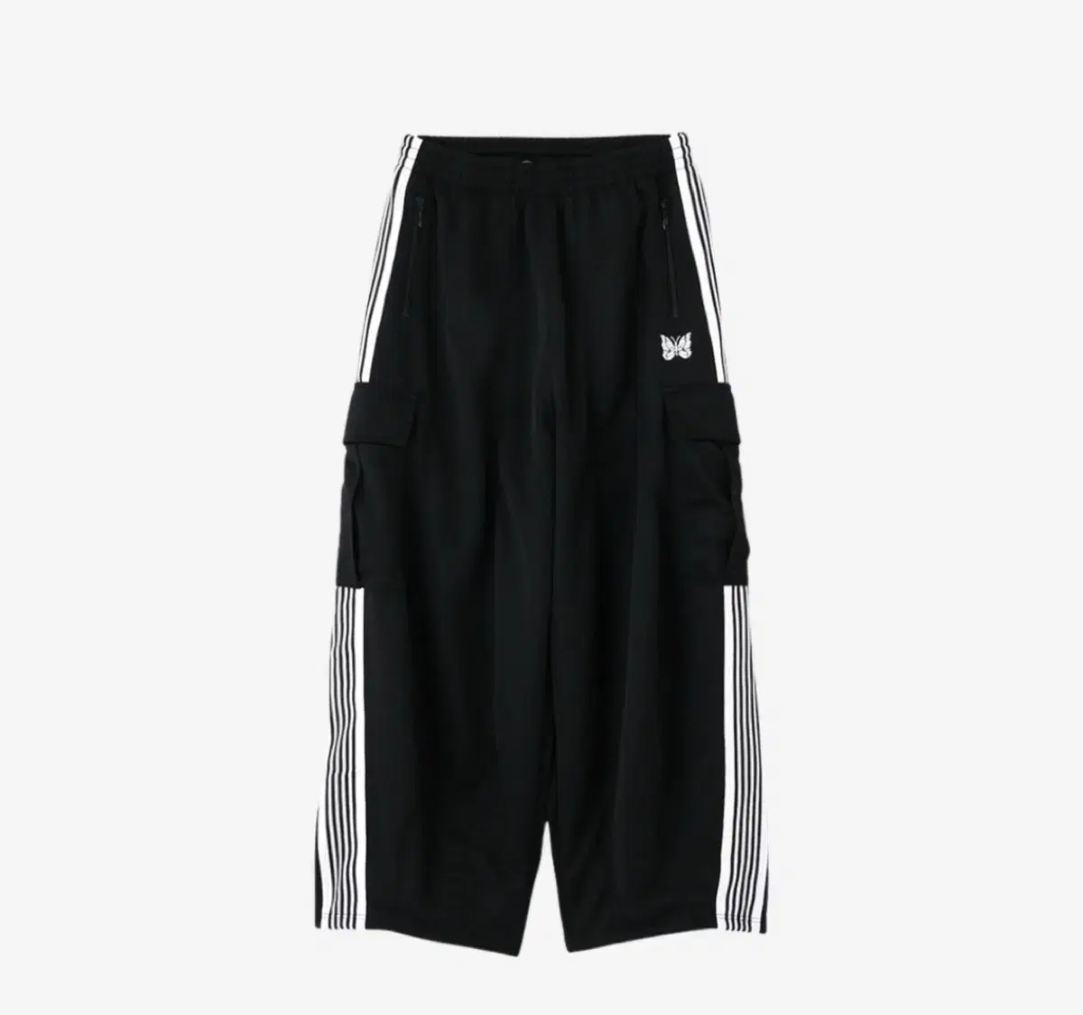 [XS]니들스 x LHP H.D. 트랙 팬츠 BDU 폴리 스무스 블랙