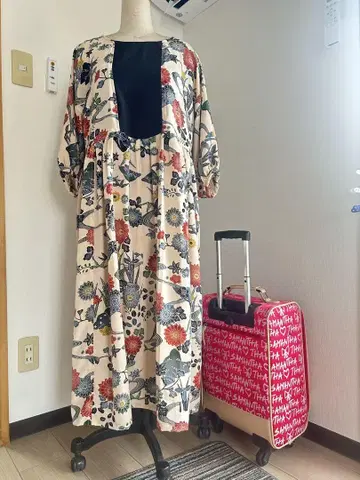 기모노 리메이크 벤가타 디자인 원피스