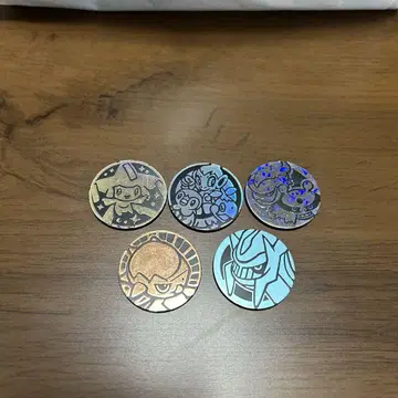 포켓몬 카드 코인 세트