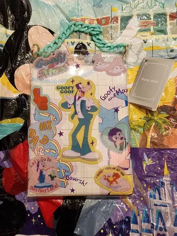 피크닉 시트 레저 시트 구피 맥스 디즈니 스토어