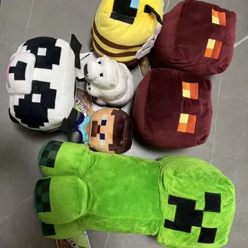 Minecraft 봉제 인형 세트