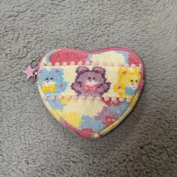 LOVERARY FEILER 스위머 드림 베어 하트형 파우치