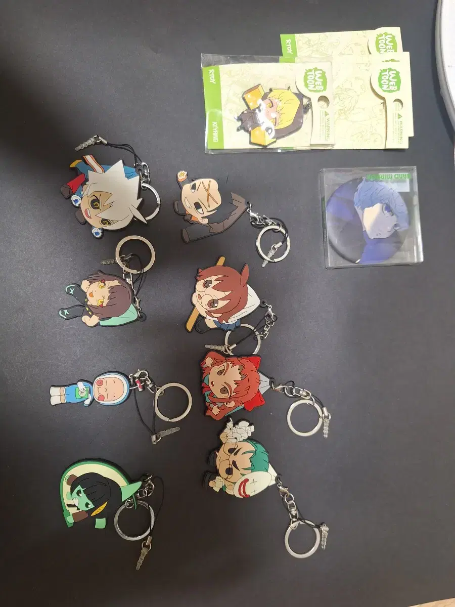 Tower of God, God of High School, Yumi's Cells Key Ring
