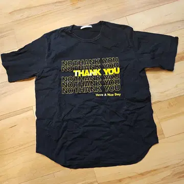 Discovered 디스커버드 NO THANK YOU 티셔츠 사이즈 1