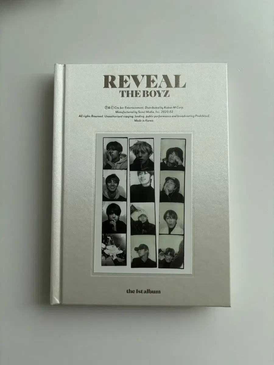 The Boyz Reveal Boy ver. album
