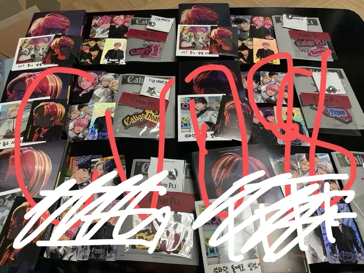 플레이브 caligo pt.1 뱅가드 앨범 포카 양도