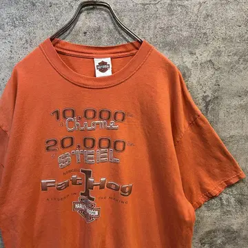 HARLEYDAVIDSON 할리데이비슨 양면 프린트 티셔츠