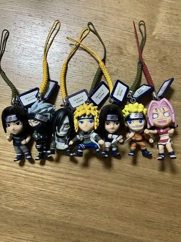 나루토 NARUTO 캐릭터 스트랩 7개 세트