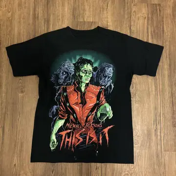 마이클 잭슨 티셔츠 좀비 THIS IS IT 기무라 타쿠야 착용