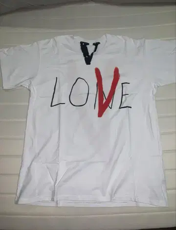 VLONE Love 티셔츠 화이트 L 사이즈