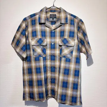 PENDLETON 반팔 셔츠 체크 택 포함 새상품