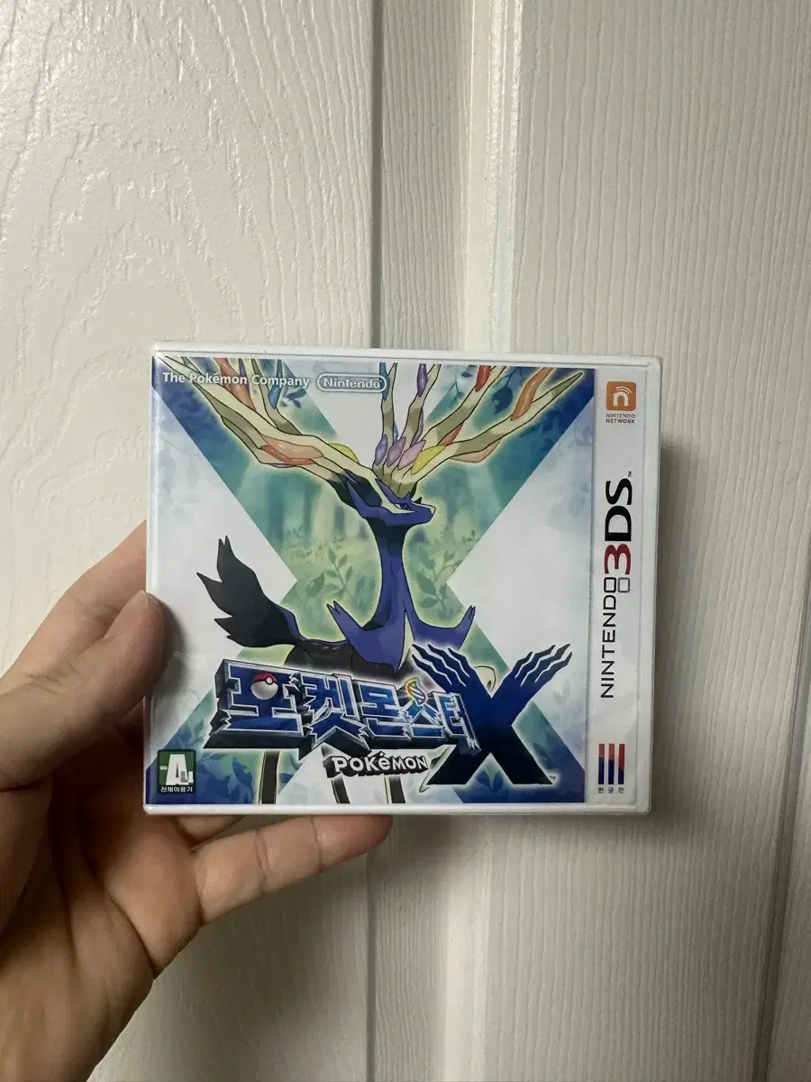 3ds 포켓몬스터 x 새제품 밀봉 정발