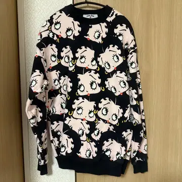 JOYRICH BETTY BOOP 트레이닝복 맨투맨 속기모