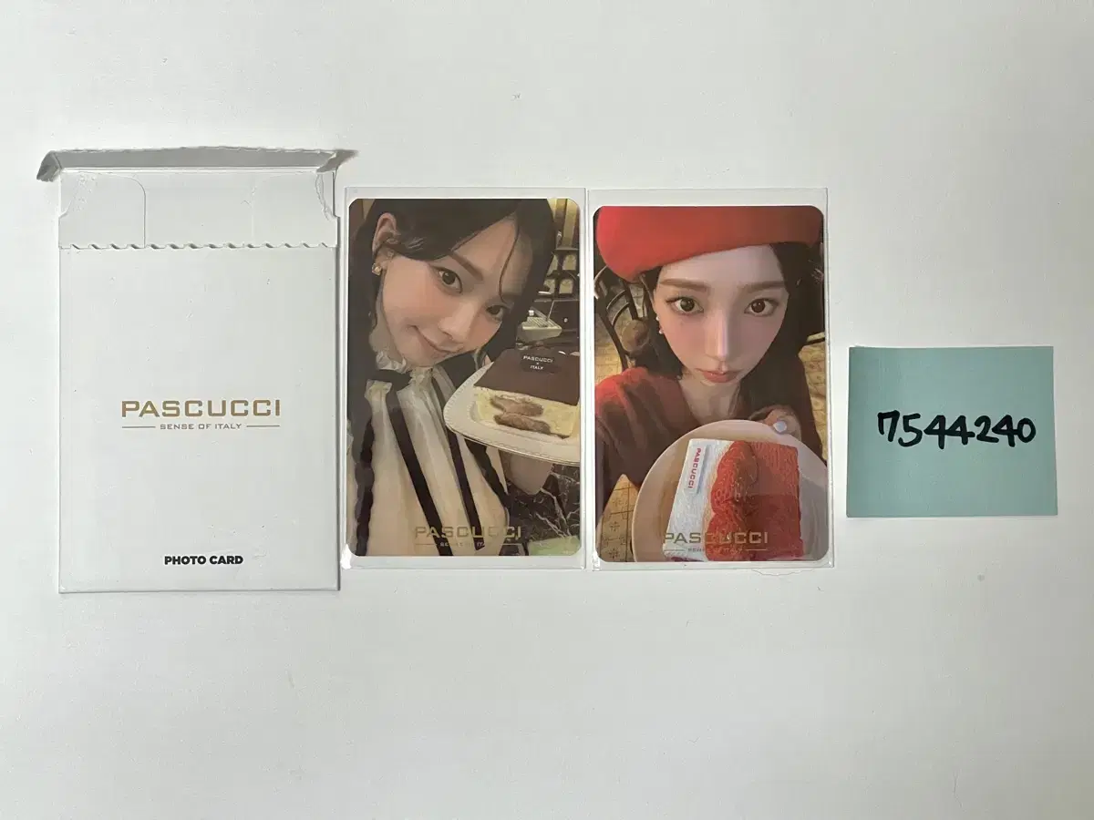 카리나 파스쿠찌 포토카드 일괄