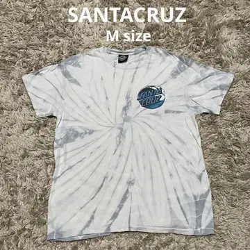 SANTA CRUZ 타이다이 티셔츠 반팔 M 서핑 산타크루즈