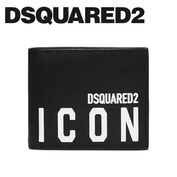 DSQUARED2 디스퀘어드 Icon 2단 폴더형 지갑
