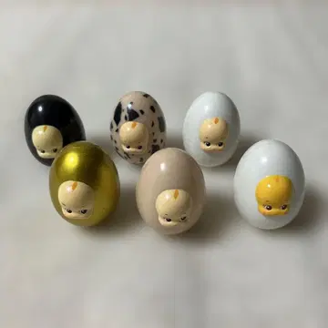 레어 로즈 오닐 큐피 계란 기상 6종 세트