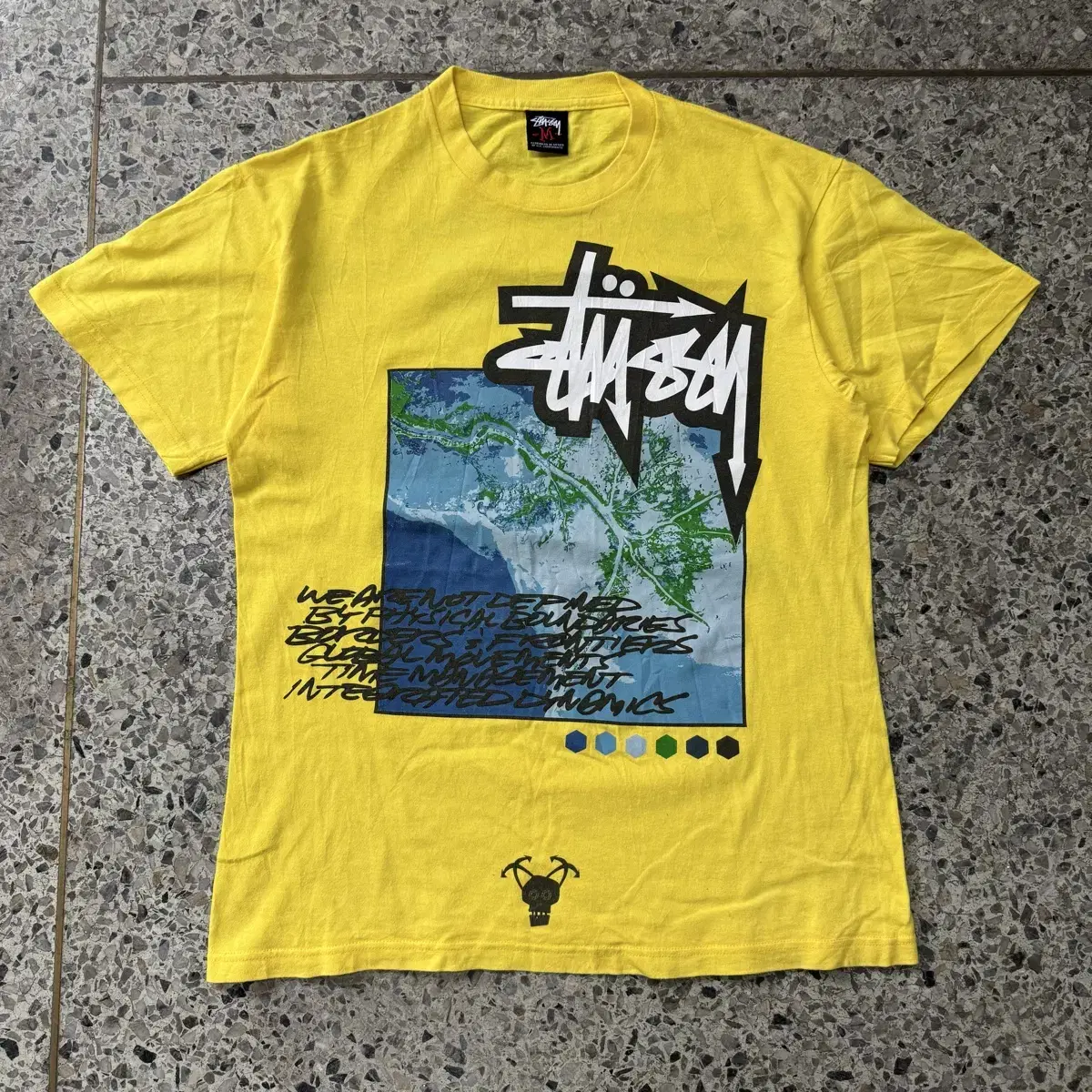 [M] Stussy X Futura 스투시 프린팅 반팔티