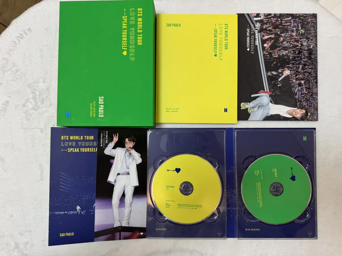 방탄소년단 스픽콘 DVD 런던,상파울로 풀박