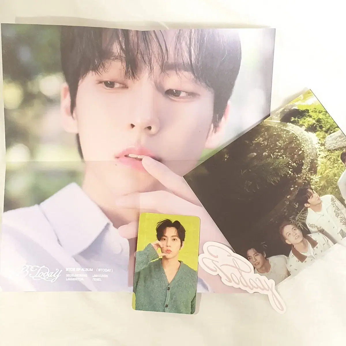 비투비 BToday 앨범 구성품 이민혁 포카 포스터 일괄