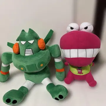 칸타무로보와 와니야마 씨의 큰 봉제 인형