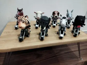 동물 피규어 바이크 8종 세트