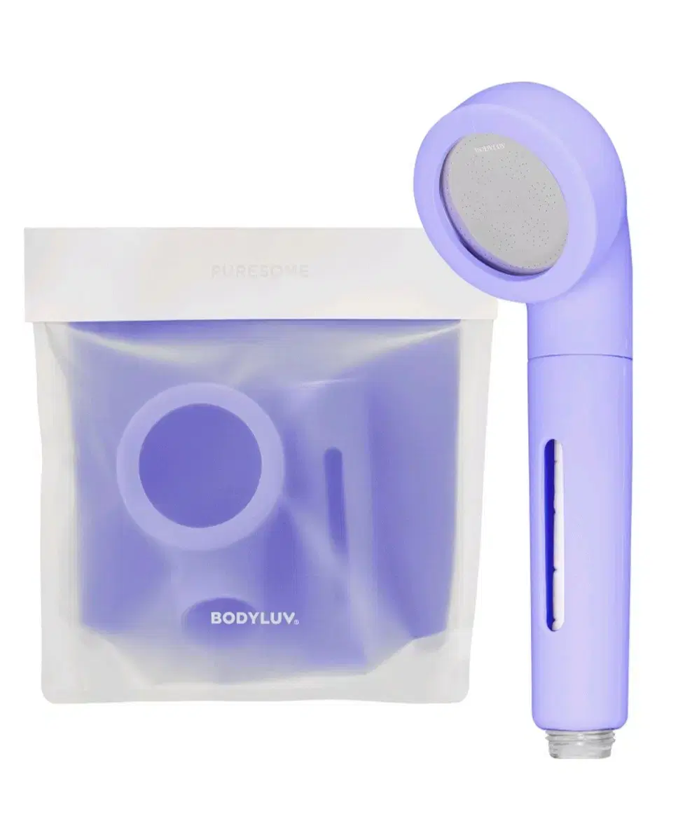 Bodyluv Puresome Shower Head Cover (Pink, Lilac)
