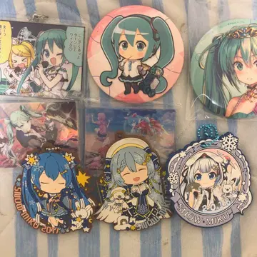 하츠네 미쿠 프로세카 버추얼 싱거 제일복권 캔뱃지 복권 유키 미쿠