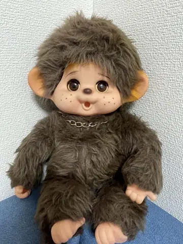 쇼와 레트로 봉제 인형 몬치치 진심 인형 다이스케 군 35cm