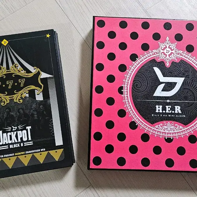 Block B Jackpot DVD & H.E.R album #블락비,#지코,#피오,#블락비앨범