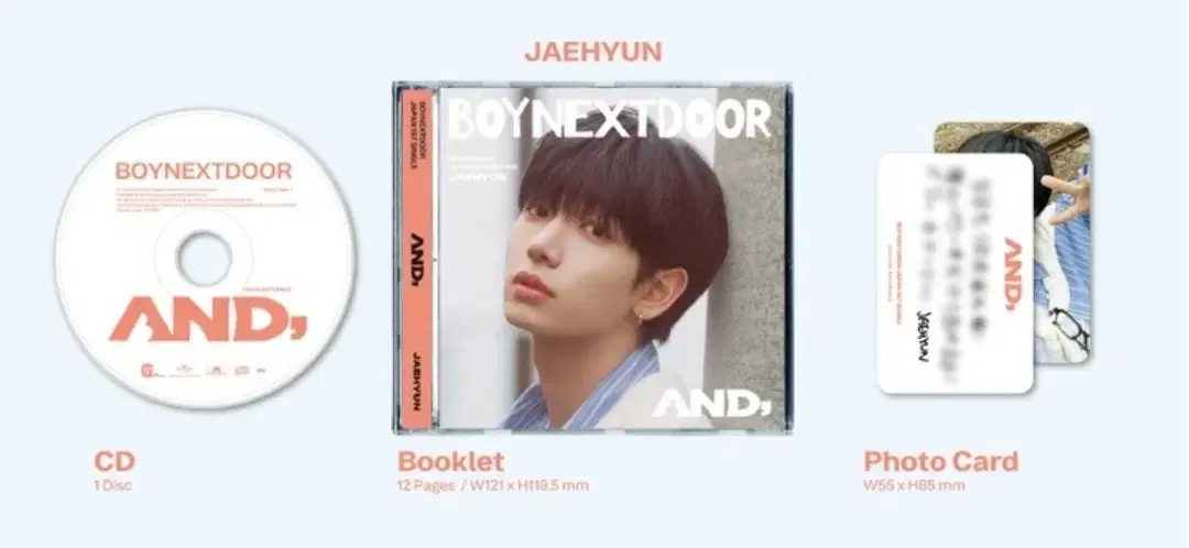 Boynextdoor Jaehyun Japanese Album AND, Vahn wts