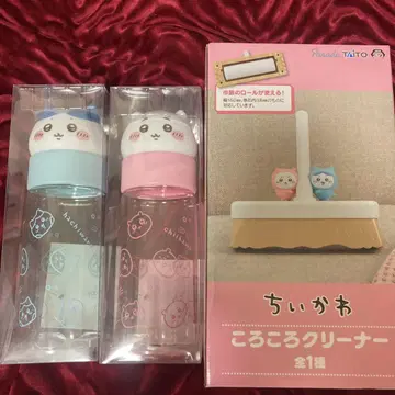 치이카와 얼굴 마이 보틀 2종 치이카와 하치와레 코로코로 클리너