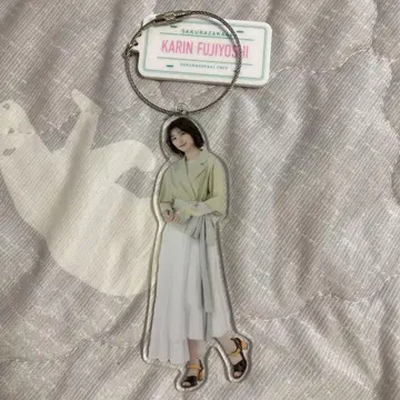 사쿠라자카46 주방 카 아크릴 키링 후지요시 카린