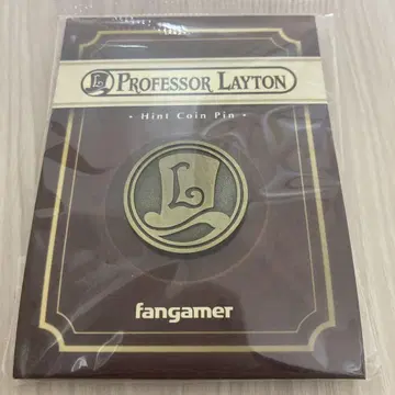 Fangamer 레이튼 교수 히라메키 코인 핀 배지