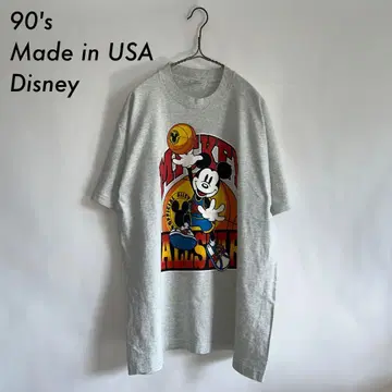 90s 미국제 디즈니 미키마우스 디즈니 티셔츠 농구