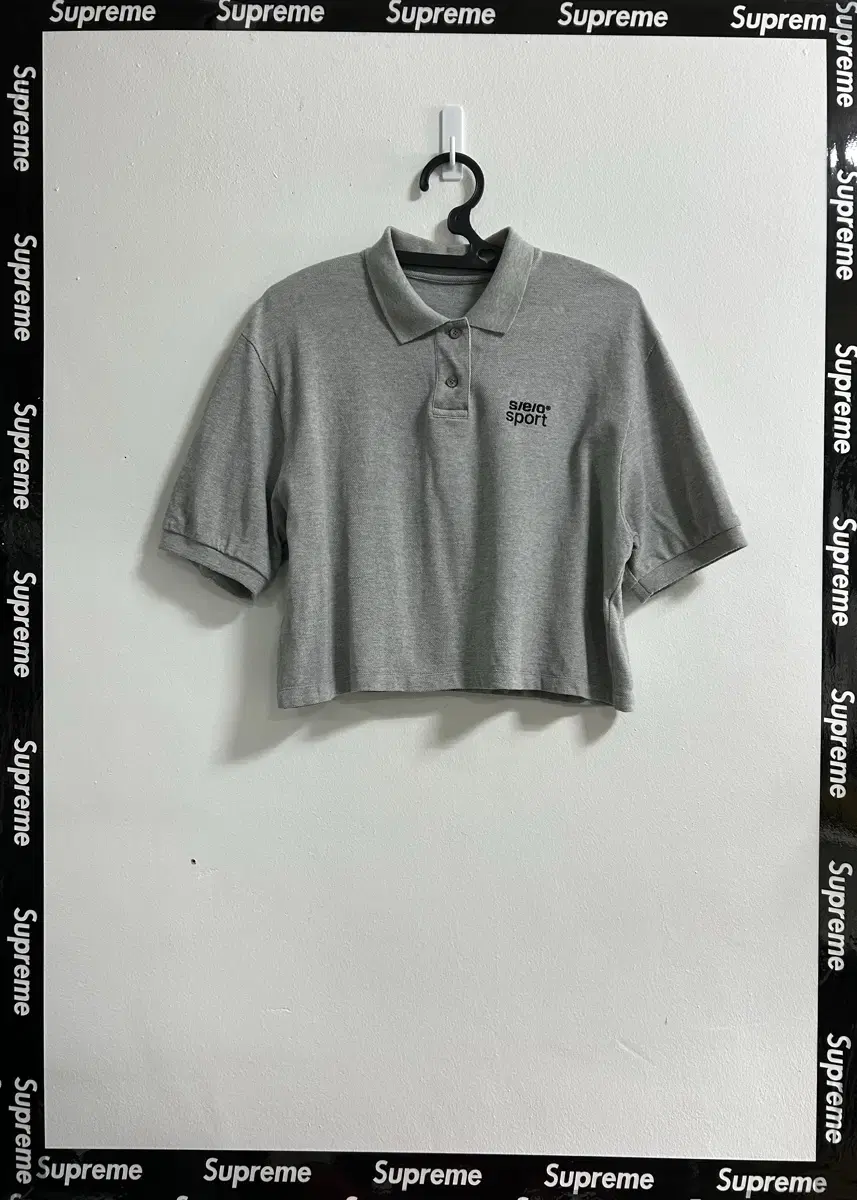 seo SEO Sports Cropped Polo T-shirt