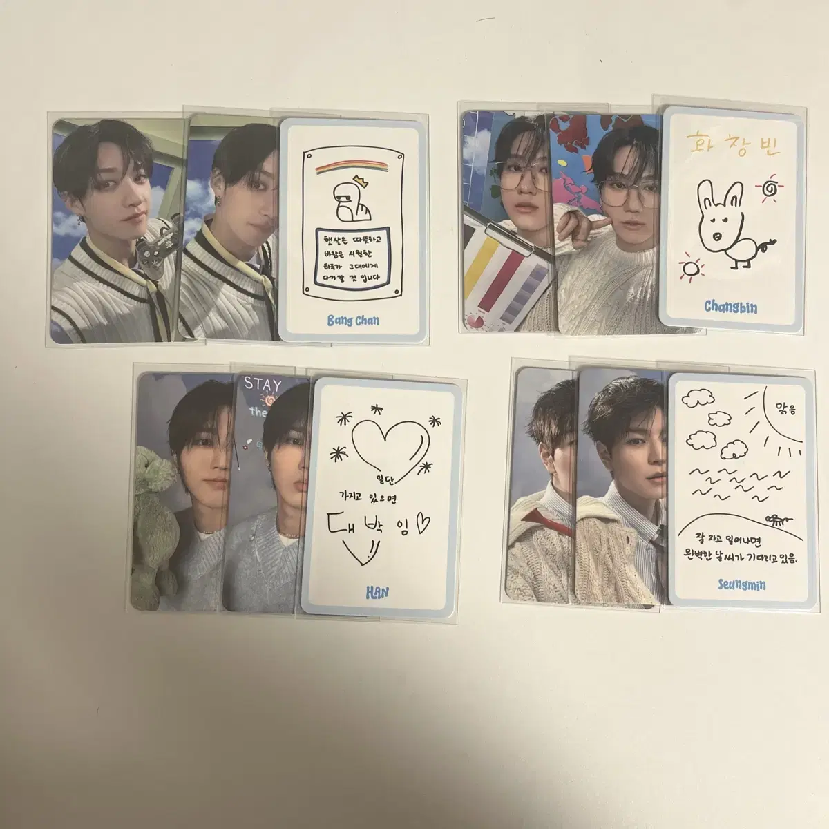 Stray Kids 5th Term Kit Bang Chan Changbin Han Seungmin 5th Term Kit Poca