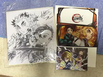 귀멸의 칼날 무한 열차 편 Blu-ray 예약 특전 + A4 클리어 파일