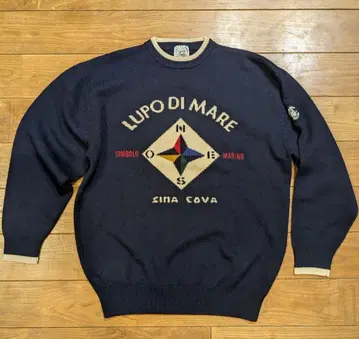 sina cova Lupo di Mare 니트 스웨터 100% 울
