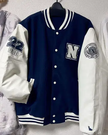 NMIXX 바시티 자켓 XL