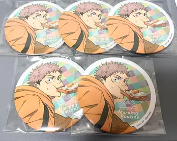 주술회전 이타도리 유우지 세가 럭키 쿠지 모닝 루틴 캔뱃지