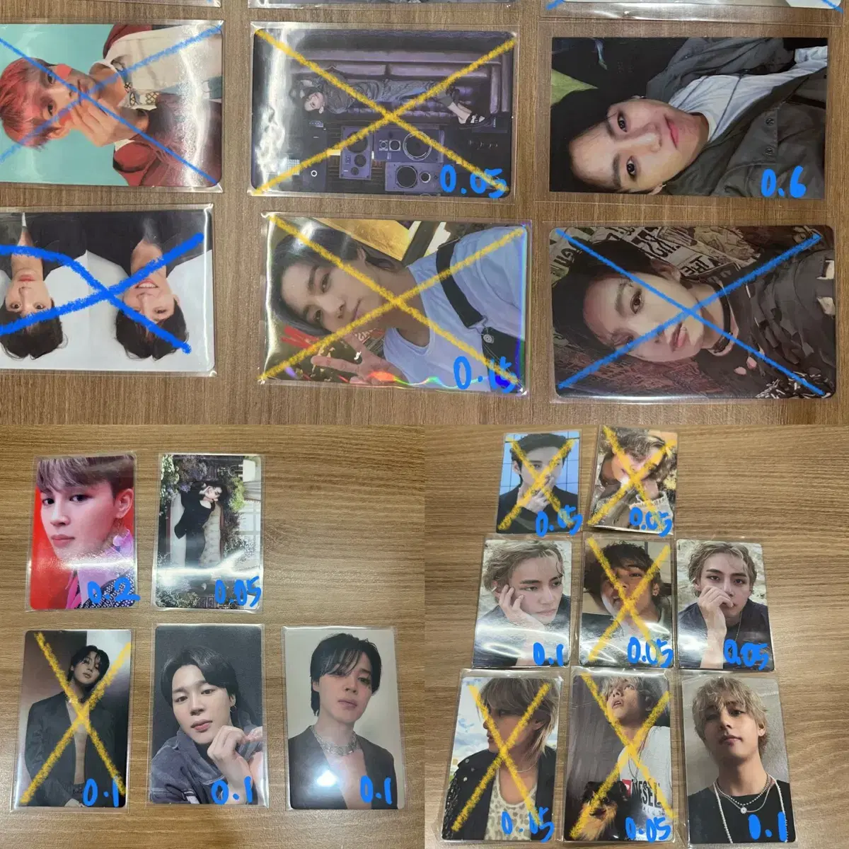 방탄 포카 판매합니다
