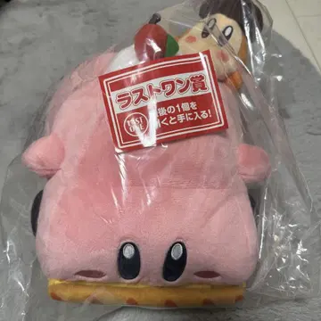커비 봉제 인형 제일복권 커비 카페