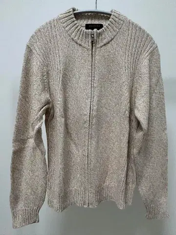 gotairiku 베이지 가디건 지퍼