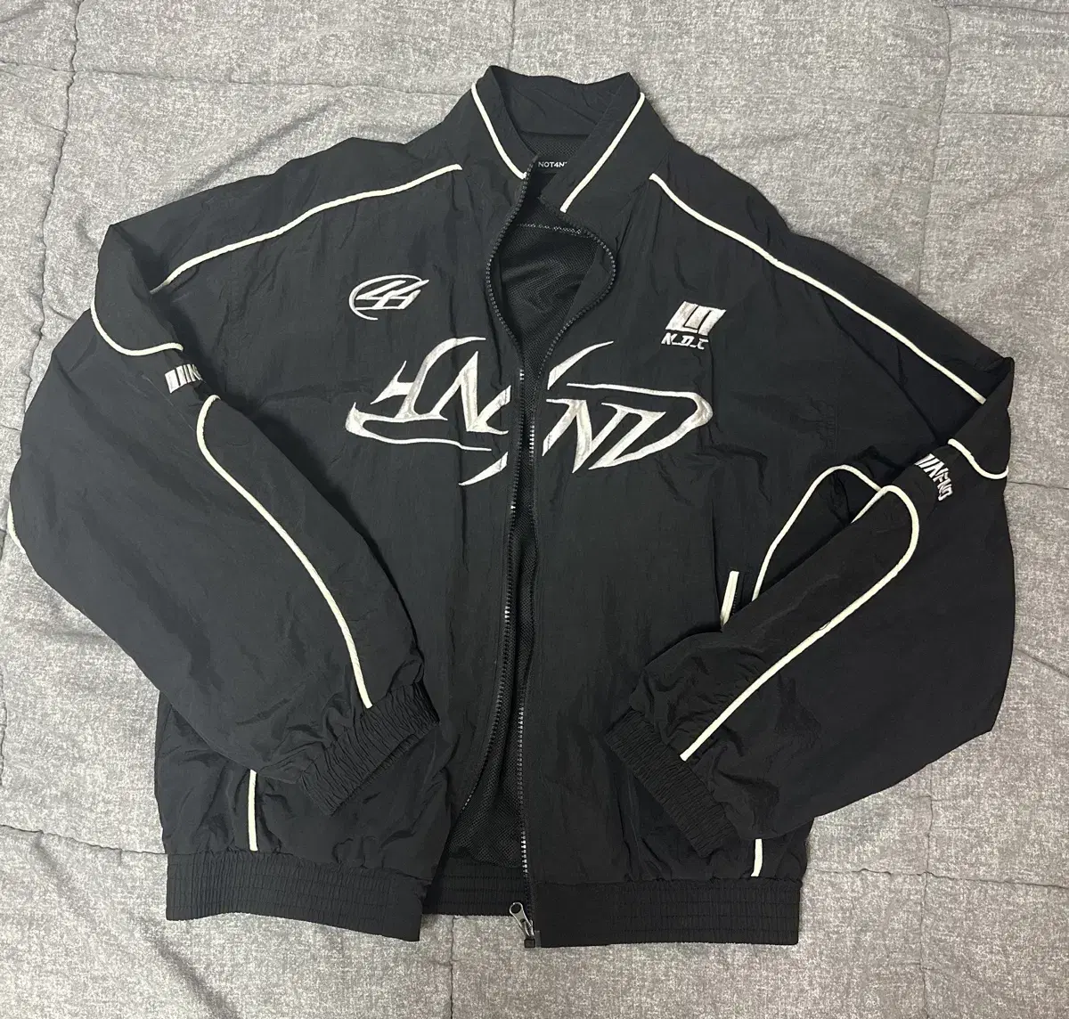 Not4nerd Tribal Logo Nylon Racing Jacket