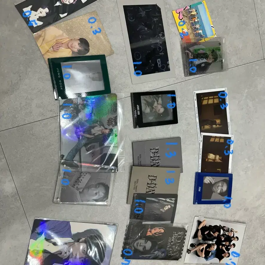 (가격내림) 방탄 포카 판매합니다