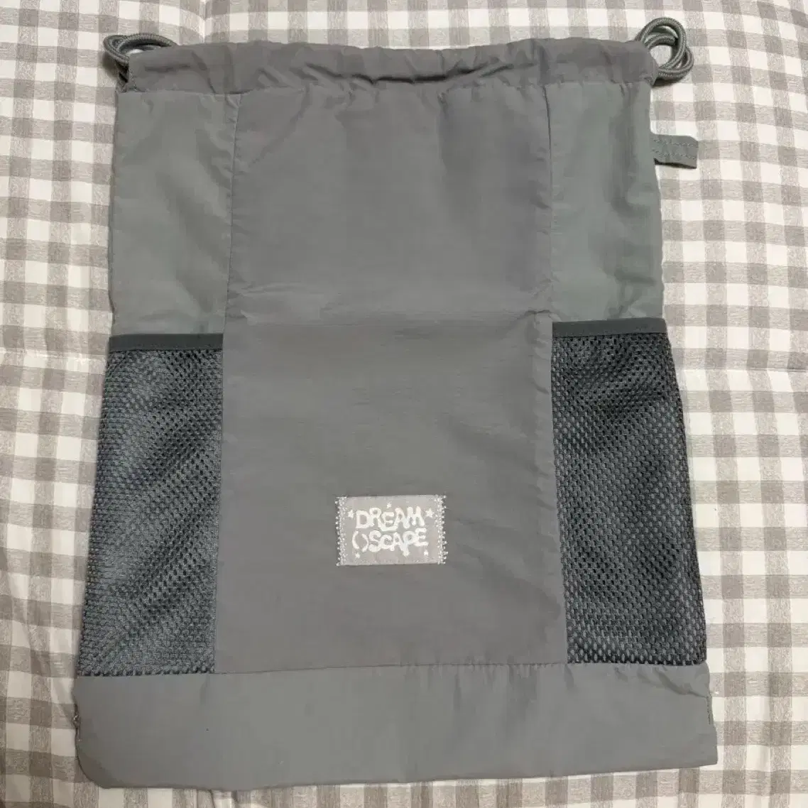 【SETUP-EXE】STAR POCKET GYM SACK ★送料・関税込★大人気★ MUSINSA公式 | SETUPEXE STAR POCKET GYM SACK / BLACK
