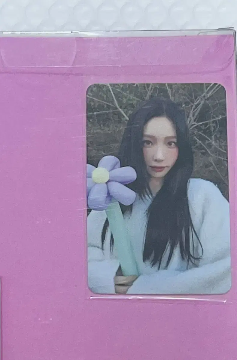 미개봉) 태연 핑크 크리스마스 아크릴 스탠드 판매