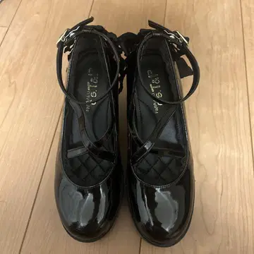 cs.T&P 블랙 힐 코스프레 의상 신발